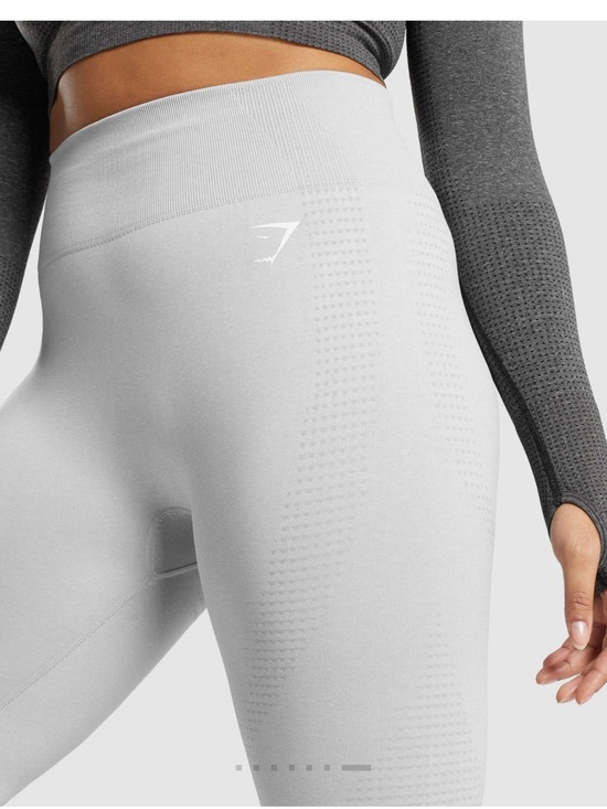 Gymshark Pants - gymshark vital seamless 2.0 leggings light gray size small